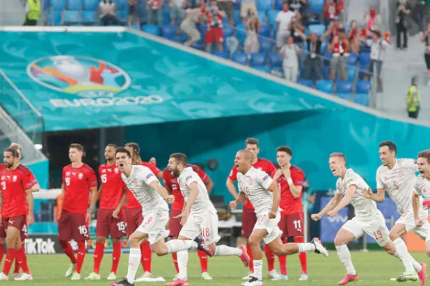 إسبانيا توقف مغامرة سويسرا وتتأهل لنصف نهائي كأس أوروبا