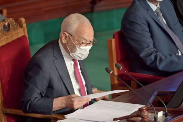 الغنوشي يقاضي نواب «الدستوري الحر» بتهمة «تعطيل البرلمان»