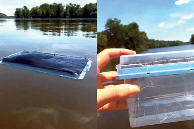 مصفاة مياه تعمل بأشعّة الشمس