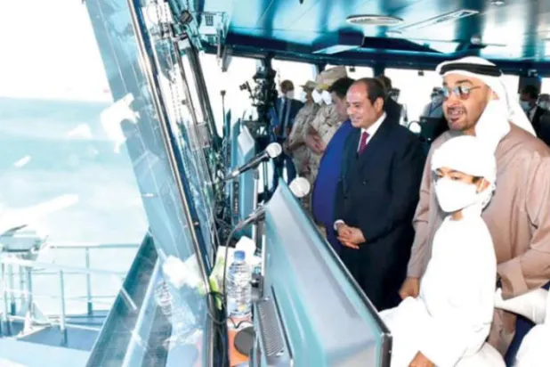 "بحیرہ روم" کے قریب مصر کے جدید فوجی اڈے کا افتتاح