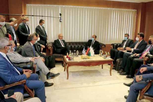 افتتاح القنصلية اليونانية في بنغازي