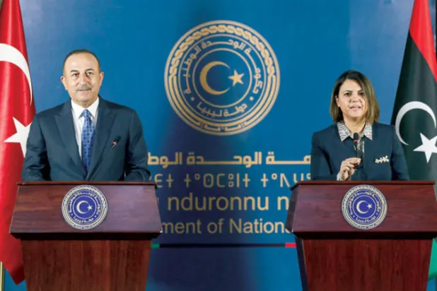 تركيا غاضبة بعد {اعتداء شنيع} على عَلَمها أمام برلمان ليبيا