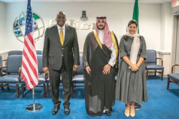 مباحثات واسعة لخالد بن سلمان في واشنطن