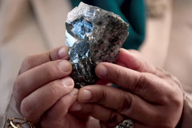 اكتشاف ثالث أكبر ماسة في العالم في بُتسوانا