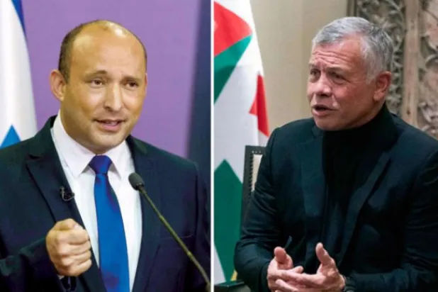 Kral Abdullah ve Bennett, ilişkilerde yeni bir sayfa açma yönünde anlaştı