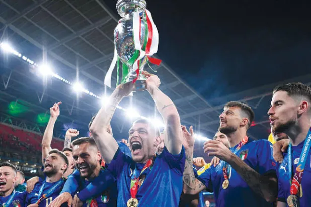 ركلات الترجيح تتوج إيطاليا بكأس أوروبا وتحرم إنجلترا من دخول التاريخ