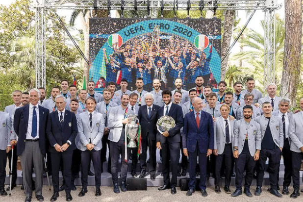 سيطرة إيطالية ـ إنجليزية على تشكيلة «يورو 2020» المثالية