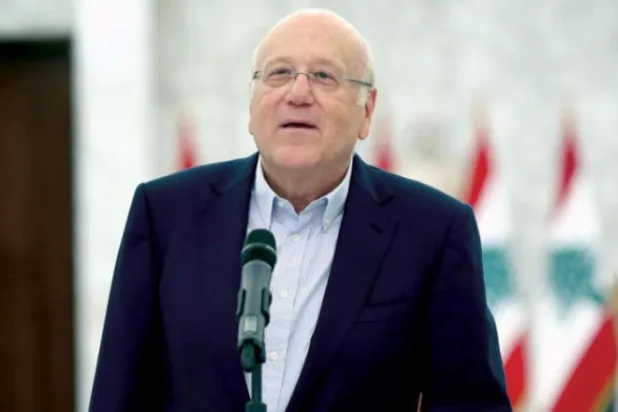 میقاتی: عون نے میری حکومت کی تجاویز قبول  کر لی ہے 