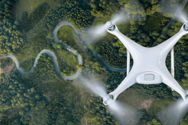 أشعة الليزر لإرسال البيانات من الفضاء إلى طائرات «درون»