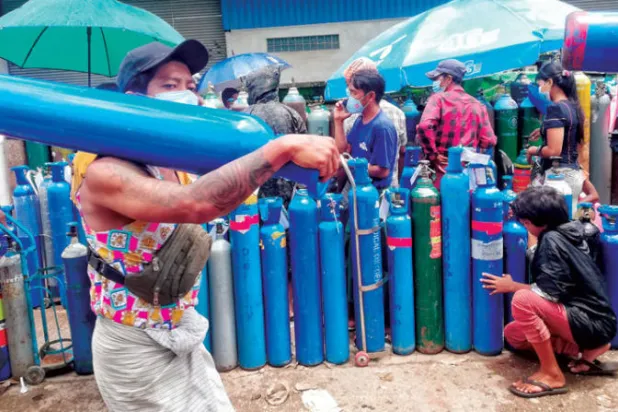 ميانمار تحيي ذكرى نصف عام على الانقلاب في خضم اشتداد الجائحة