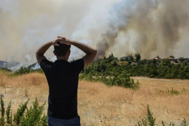 5 ترکی ریاستوں کے جنگلات کی آگ پھیلی اور اسکے پریشان حال کا ہوا اعلان