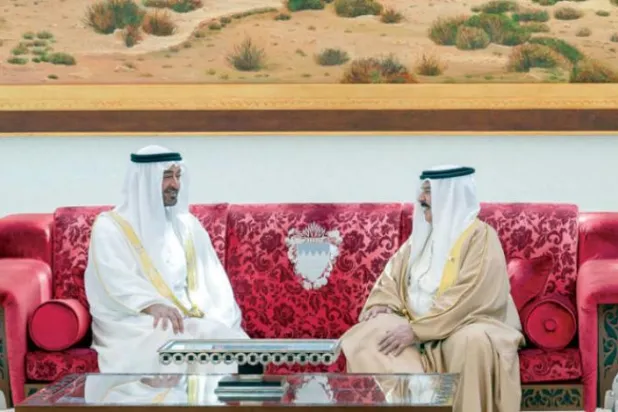 Bahreyn Kralı Hamad bin İsa Al Halife ve Abu Dabi Veliaht Prensi bölgesel konuları görüştü