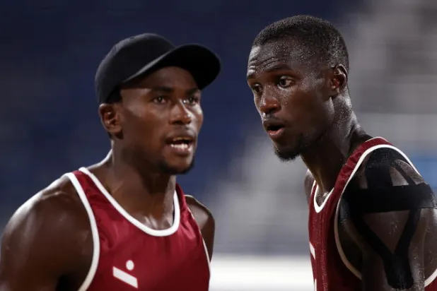 قطر تخسر أمام روسيا في نصف نهائي «الطائرة الشاطئية» بالأولمبياد