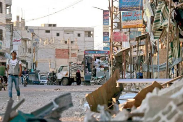 درعا میں مٹی کے جراثیم سے شہریوں کے دم گھٹ رہے ہیں