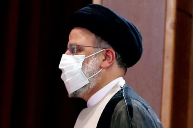 İran Cumhurbaşkanı İbrahim Reisi’nin geçtiğimiz Mayıs ayında çekilen bir fotoğrafı (Getty)