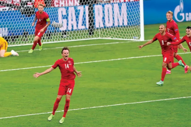 دامسغارد: إنجلترا حصلت على ركلة جزاء غير مستحقة