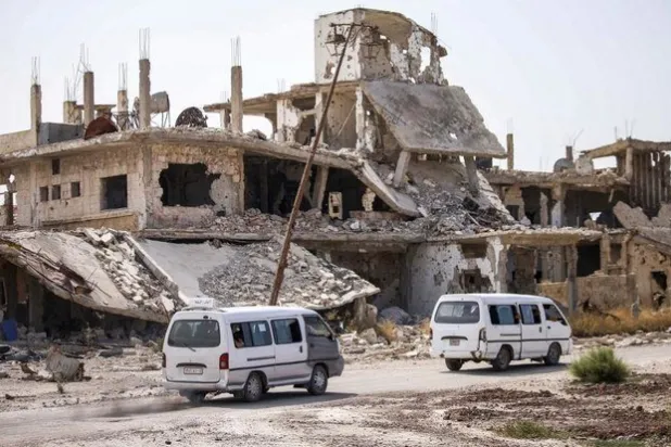 Simultaneous Attacks on Regime Bases in Southwestern Syria