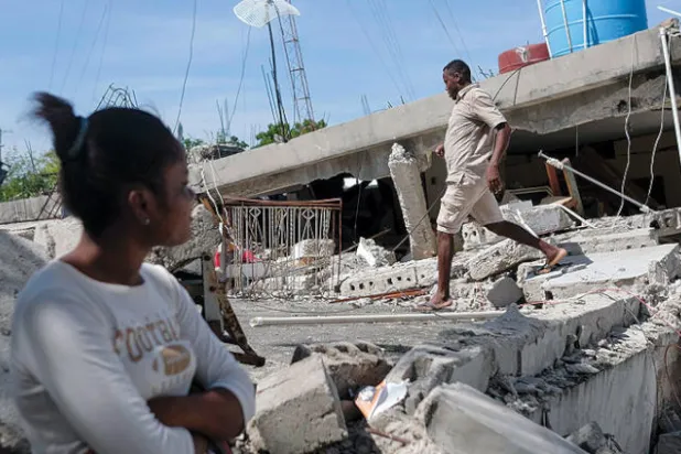 ارتفاع عدد قتلى زلزال هايتي إلى 1300