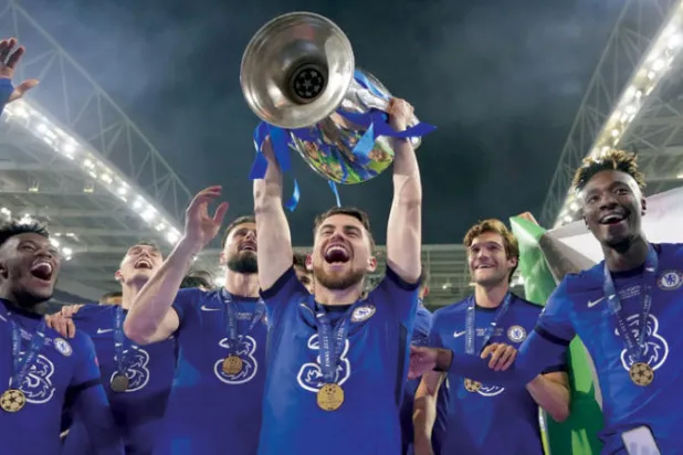 جورجينيو وكأس دوري أبطال أوروبا (إ.ب.أ)