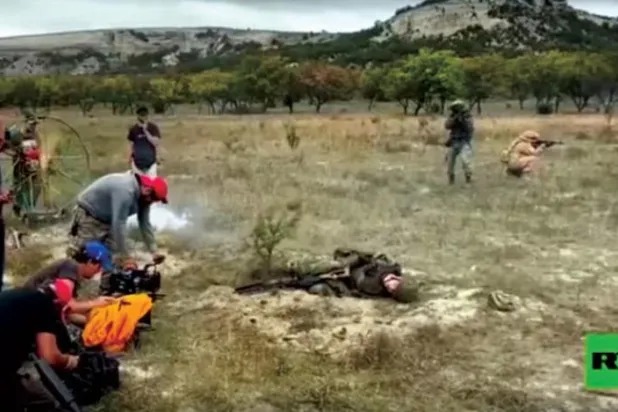 "دی اسکائی" پوٹن کے لیے ایک سنیمائی تحفہ ہے اور پالمیرا میں "ریمبو"