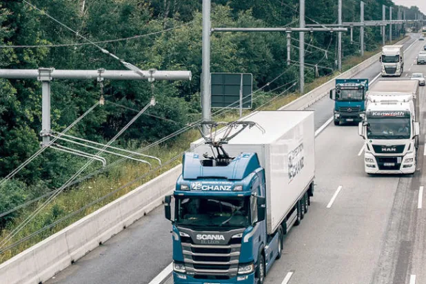 طرقات كهربائية سريعة تختبر في ألمانيا