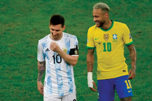قمة ثأرية بين الغريمين التقليديين البرازيل والأرجنتين اليوم