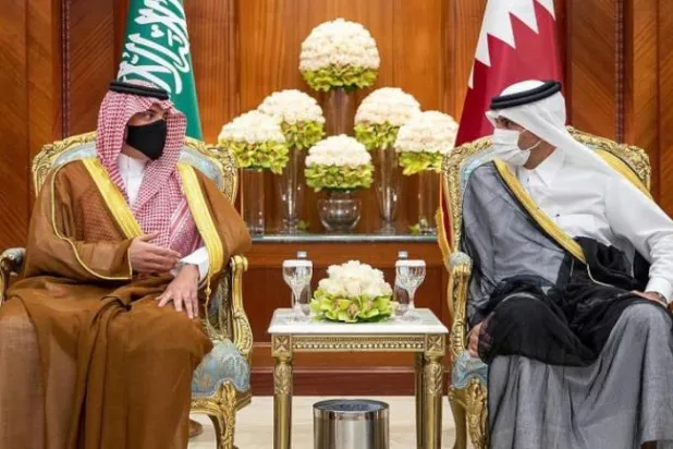 Suudi Arabistan İçişleri Bakanı resmi ziyaret için Katar’da