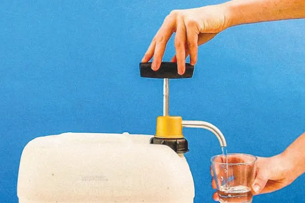 مرشح ذاتي التنظيف للمياه غير النقية