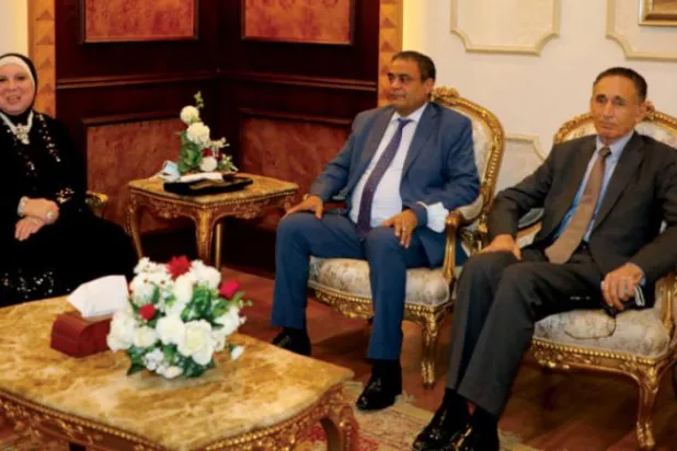 Dbeibeh Discusses Libyan Political Crisis with Egyptian Officials