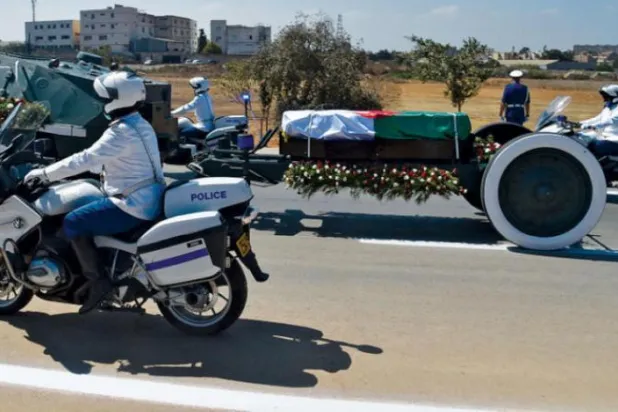 Cezayir’de Buteflika’ya ‘küçük ölçekli’ bir cenaze töreni düzenlendi