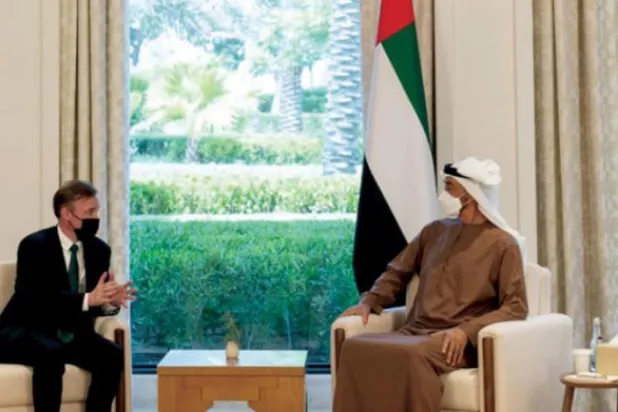 Abu Dabi Veliaht Prensi, ABD Ulusal Güvenlik Danışmanı ile ikili ilişkileri ve bölgesel sorunları görüştü