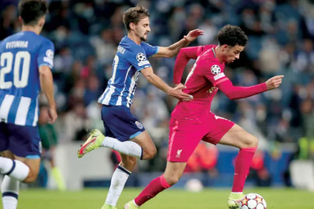 كورتيس جونز تألق أمام بورتو (أ.ب)