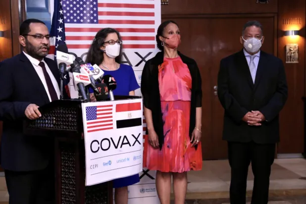 Egypt Receives Pfizer Vaccines