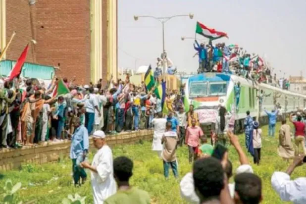 سوڈان میں حکمراں پارٹنرز کے درمیان دوبارہ کشیدگی ہونے کے سلسلہ میں ایک پیغام