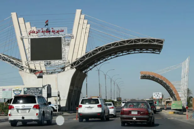 الرمادي تشهد نهضة اقتصادية بعد سنوات من التهميش (أ.ف.ب)