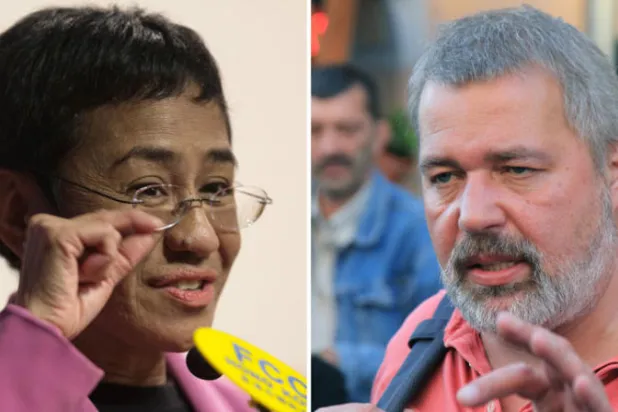 «نوبل السلام» لصحافيين روسي وفلبينية