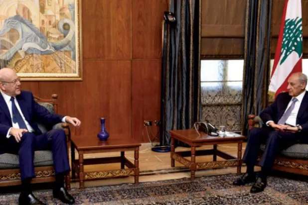 Lübnan Meclis Başkanı Berri Mikati Hükümetine 1,5 ay süre verdi