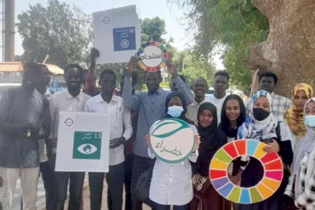 سودانيون يستهدفون 10 ملايين توقيع من أجل المناخ