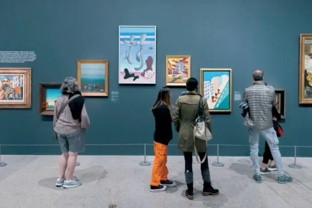 معرض «سريالية ما وراء الحدود» في متحف متروبوليتان بنيويورك (نيويورك تايمز)