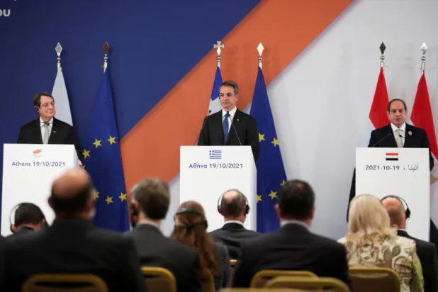 انطلاق القمة الثلاثية بين مصر وقبرص واليونان في أثينا