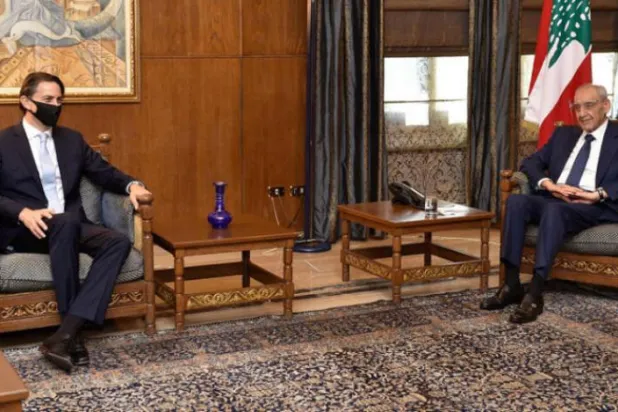 Lübnan Meclis Başkanı Berri Şarku'l Avsat konuştu: İsrail ile sınırları çizme müzakerelerinin atmosferi olumludan da öte