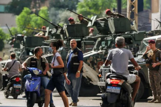 لبنانی فوج دوبارہ چھڑپوں کو روکنے کے لیے تعینات ہے