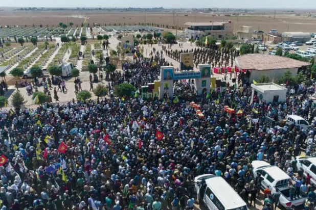 مظاهرات للتنديد باستهداف قيادات كردية بـ«الدرون» التركية