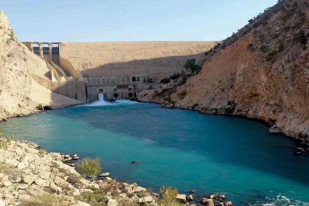 قلق في العراق من تراجع كبير في منسوب نهر بكردستان