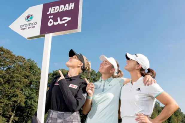 نجمات عالميات يشرفن على تدريبات سيدات الغولف السعوديات