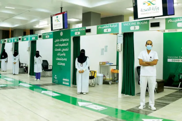 21 مليون شخص يتحصنون بجرعتين ضد «كورونا» في السعودية