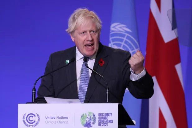 جونسون يحذر من غضب شعبي «لا يمكن احتواؤه» حال فشل «كوب 26»