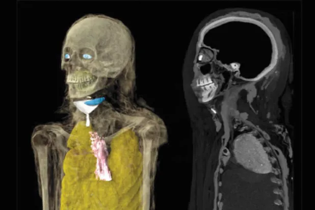 عودة مومياء «سيدة البيت» إلى نعشها بعد 170 عاماً