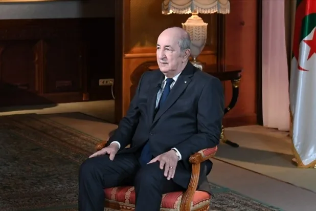 Cezayir Cumhurbaşkanı Tebbun: Devletin temelleri çöküşün eşiğindeydi