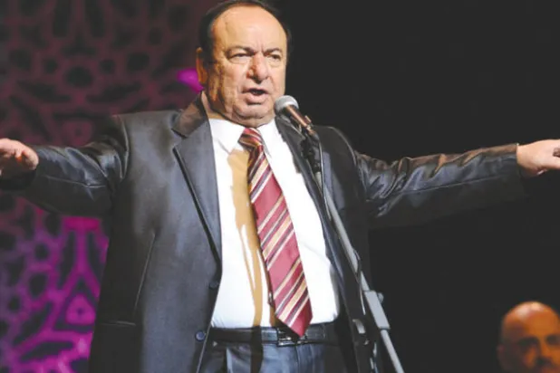 صباح فخري في مهرجان «أنغام من الشرق» بأبوظبي (أ.ف.ب)